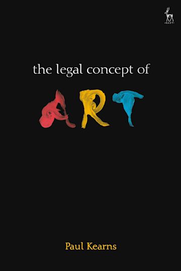 The Legal Concept of Art cover