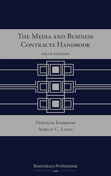 The Media and Business Contracts Handbook cover