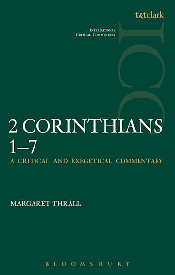 II Corinthians 1-7 cover