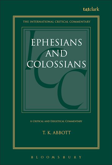 Ephesians and Colossians cover