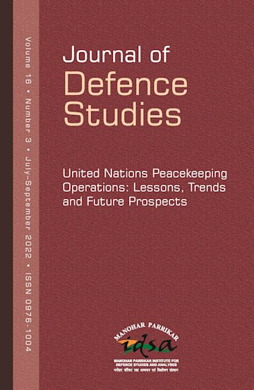 Journal of Defence Studies cover