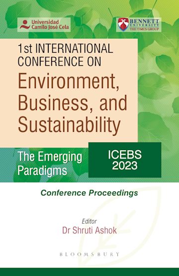 Environment, Business and Sustainability cover