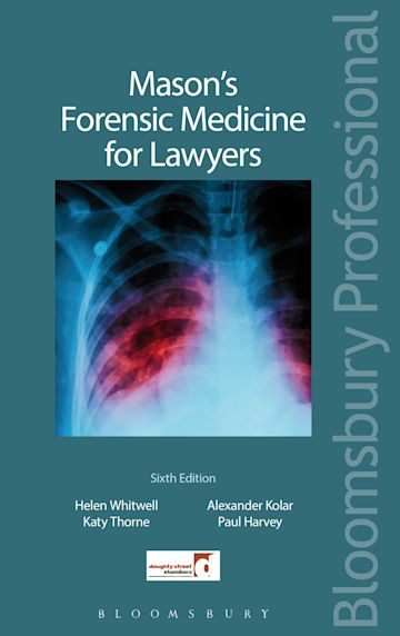 Mason's Forensic Medicine for Lawyers cover