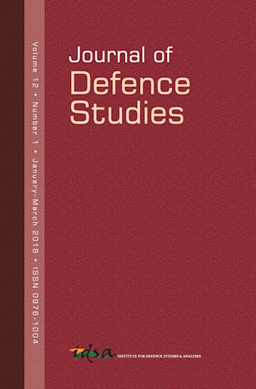 Journal of Defence Studies cover