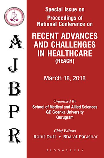 Recent Advances and Challenges in Healthcare cover