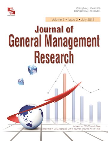 Journal of General Management Research cover