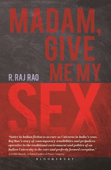 Madam Give Me My Sex  R Raj Rao Bloomsbury Prime 