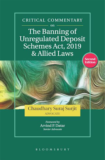 Critical Commentary on the Banning of Unregulated Deposit Schemes Act, 2019 and Allied Laws, Second Edition cover