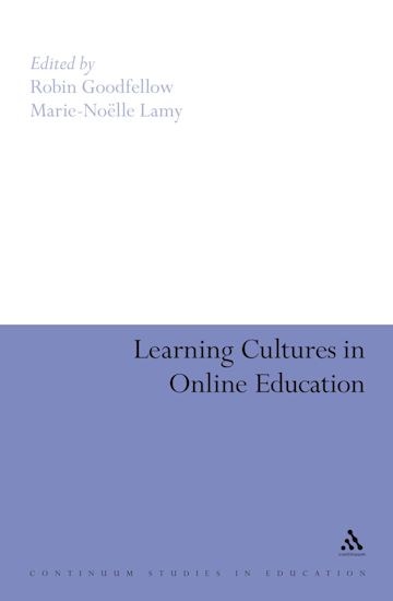 Learning Cultures in Online Education cover