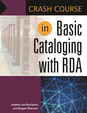 Crash Course in Basic Cataloging with RDA cover