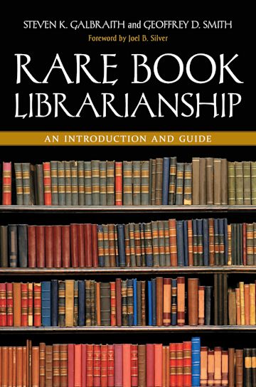 Rare Book Librarianship cover