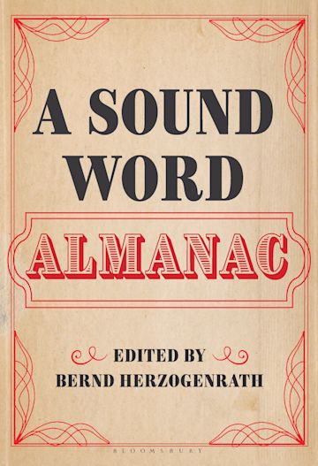 A Sound Word Almanac cover