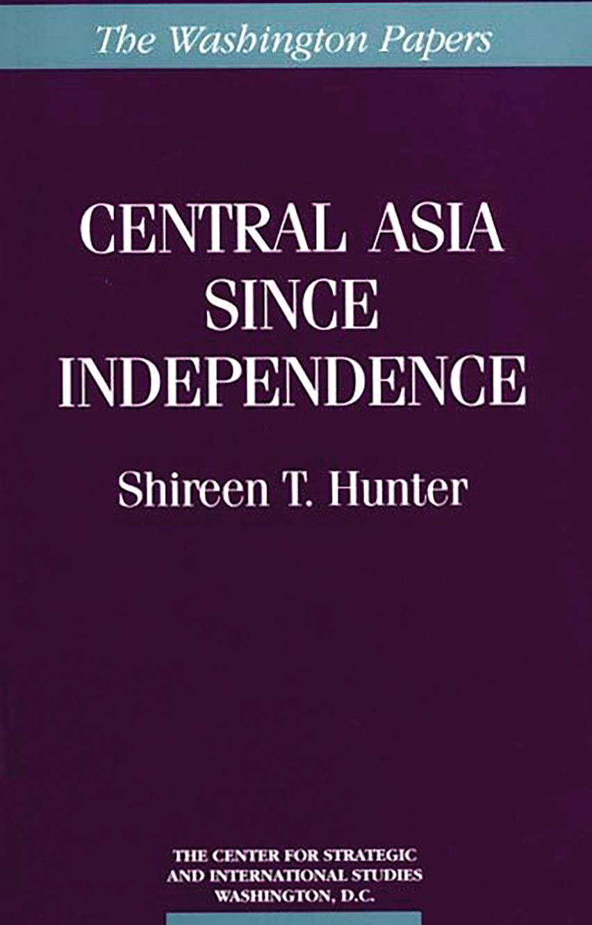 Central Asia Since Independence cover
