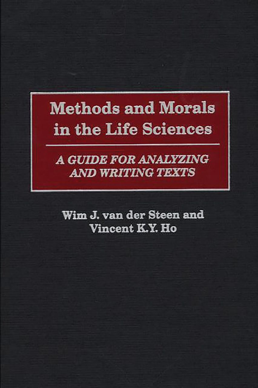 Methods and Morals in the Life Sciences cover