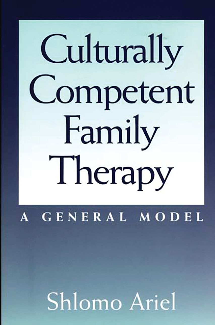 Culturally Competent Family Therapy cover