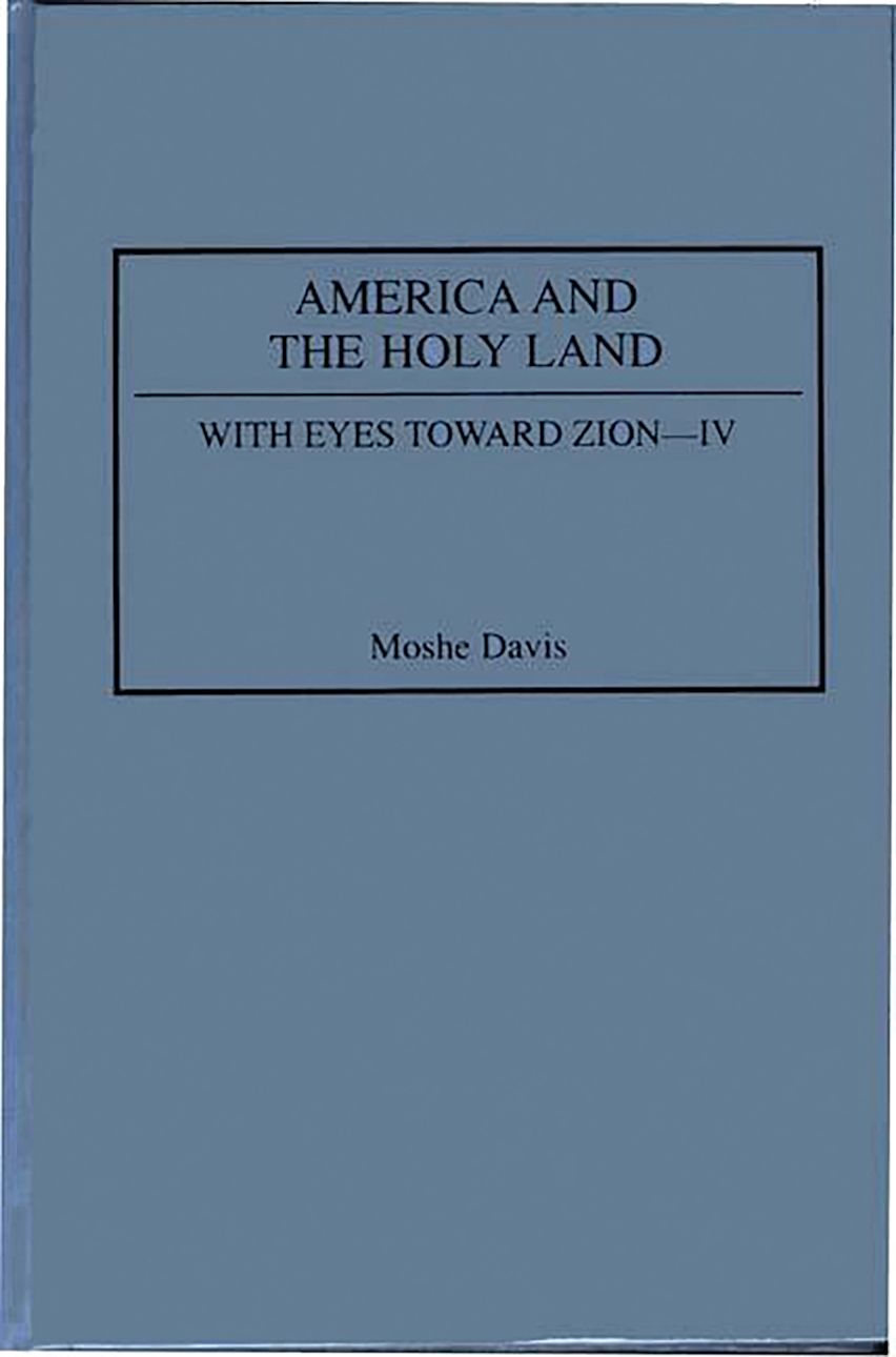 America and the Holy Land cover