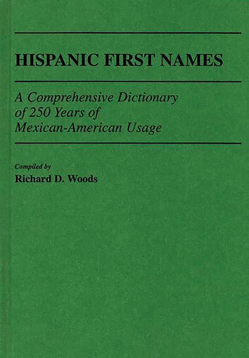 Hispanic First Names cover
