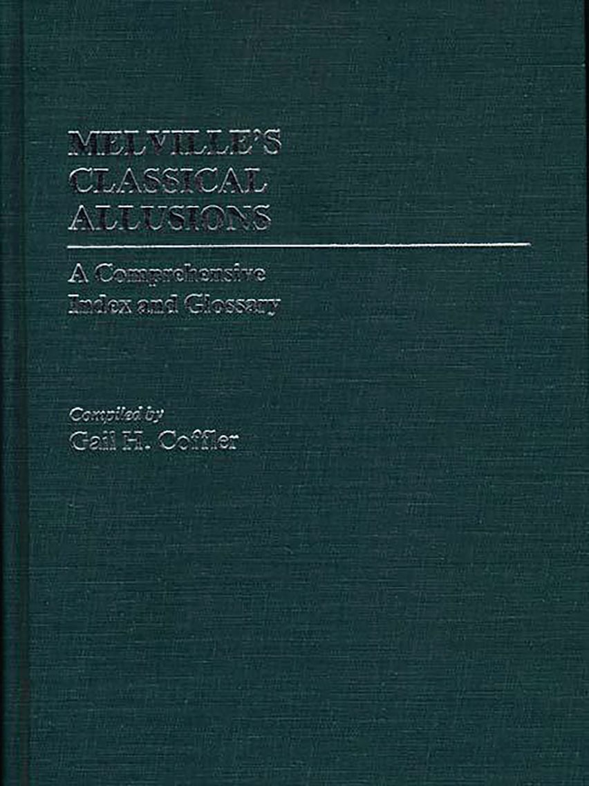 Melville's Classical Allusions cover