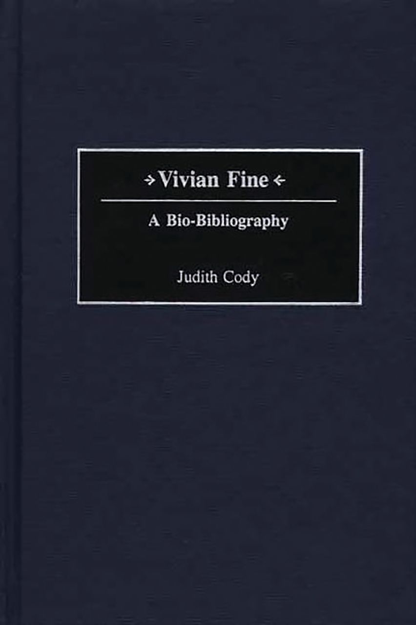 Vivian Fine cover