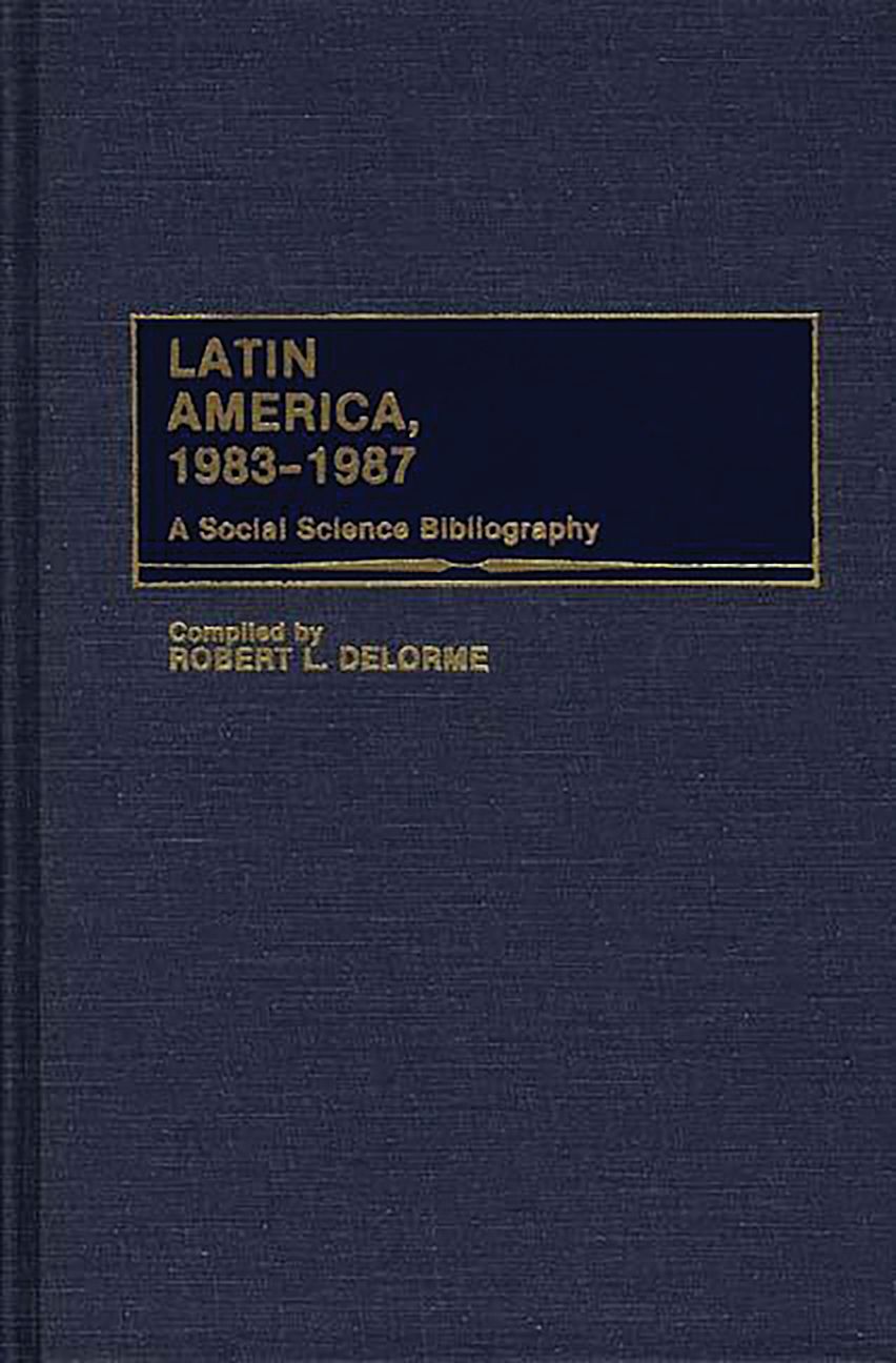 Latin America, 1983-1987 cover