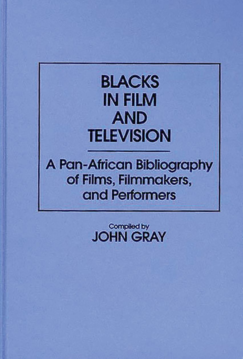 Blacks in Film and Television cover