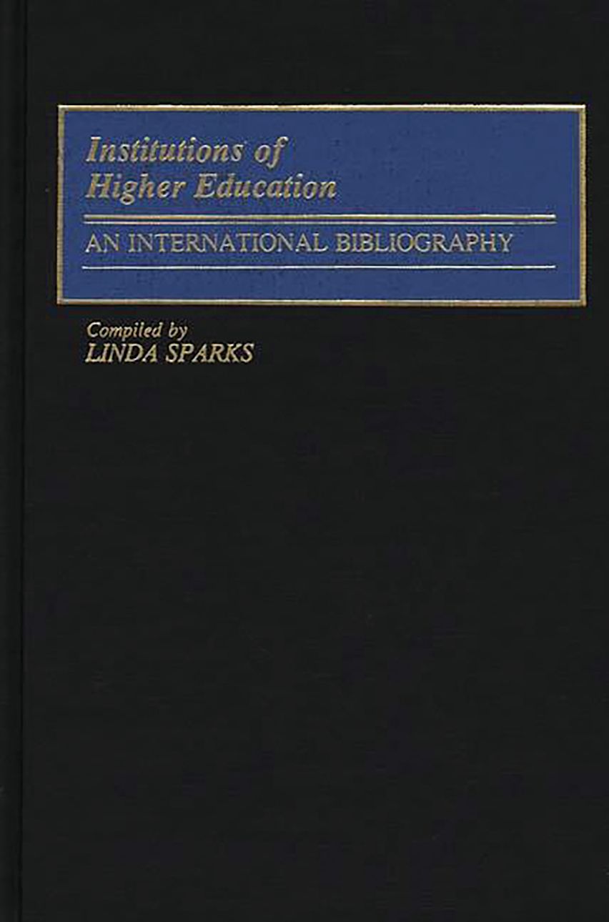 Institutions of Higher Education cover