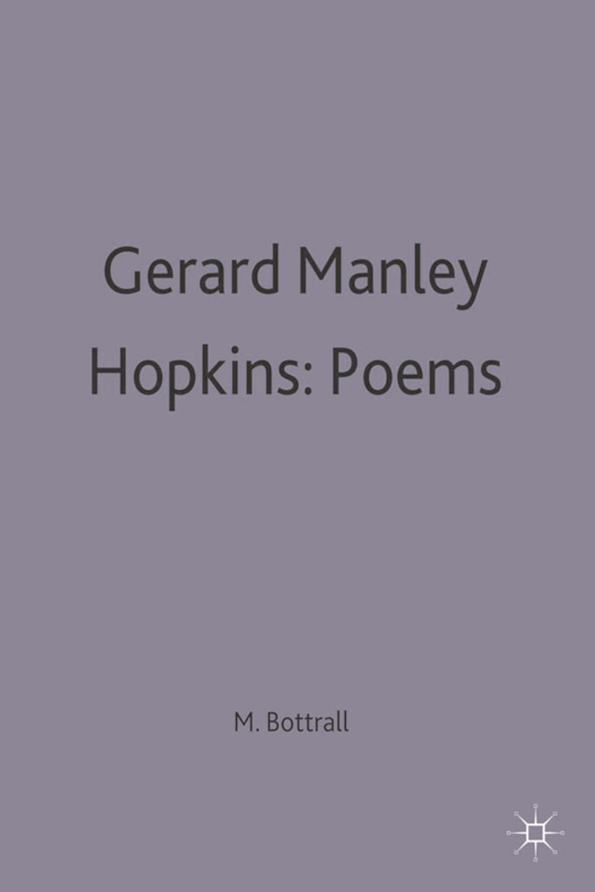 Gerard Manley Hopkins: Poems cover