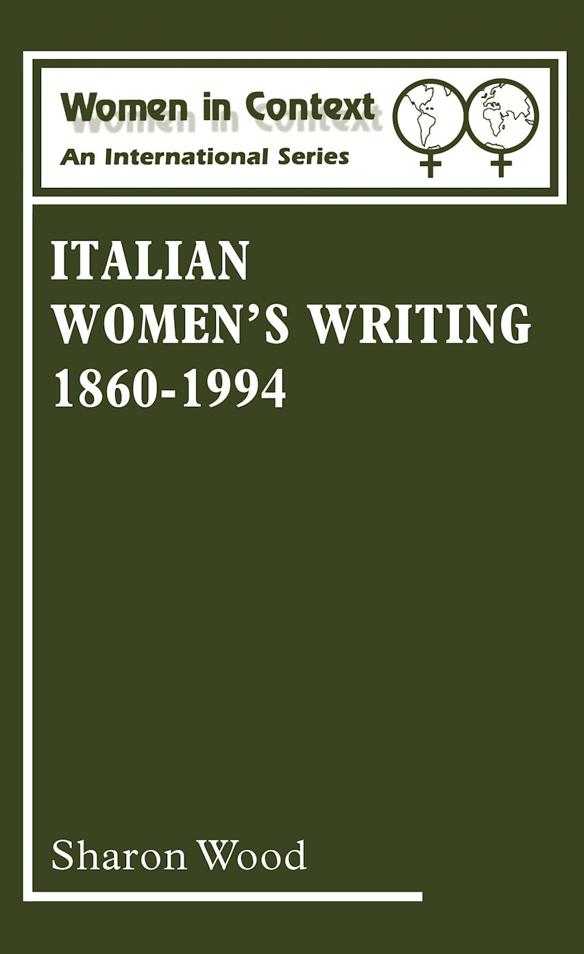 Italian Women's Writing 1860-1994 cover