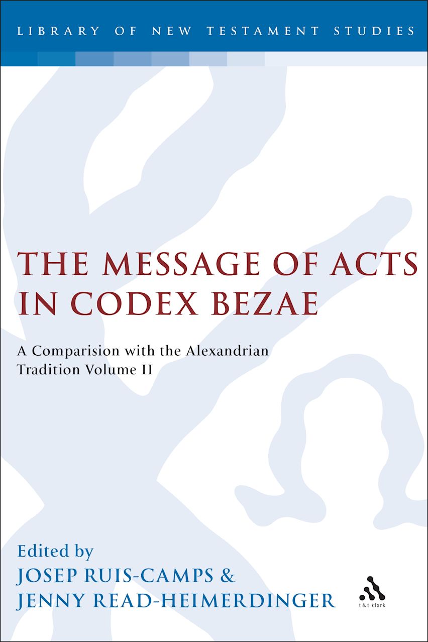The Message of Acts in Codex Bezae cover
