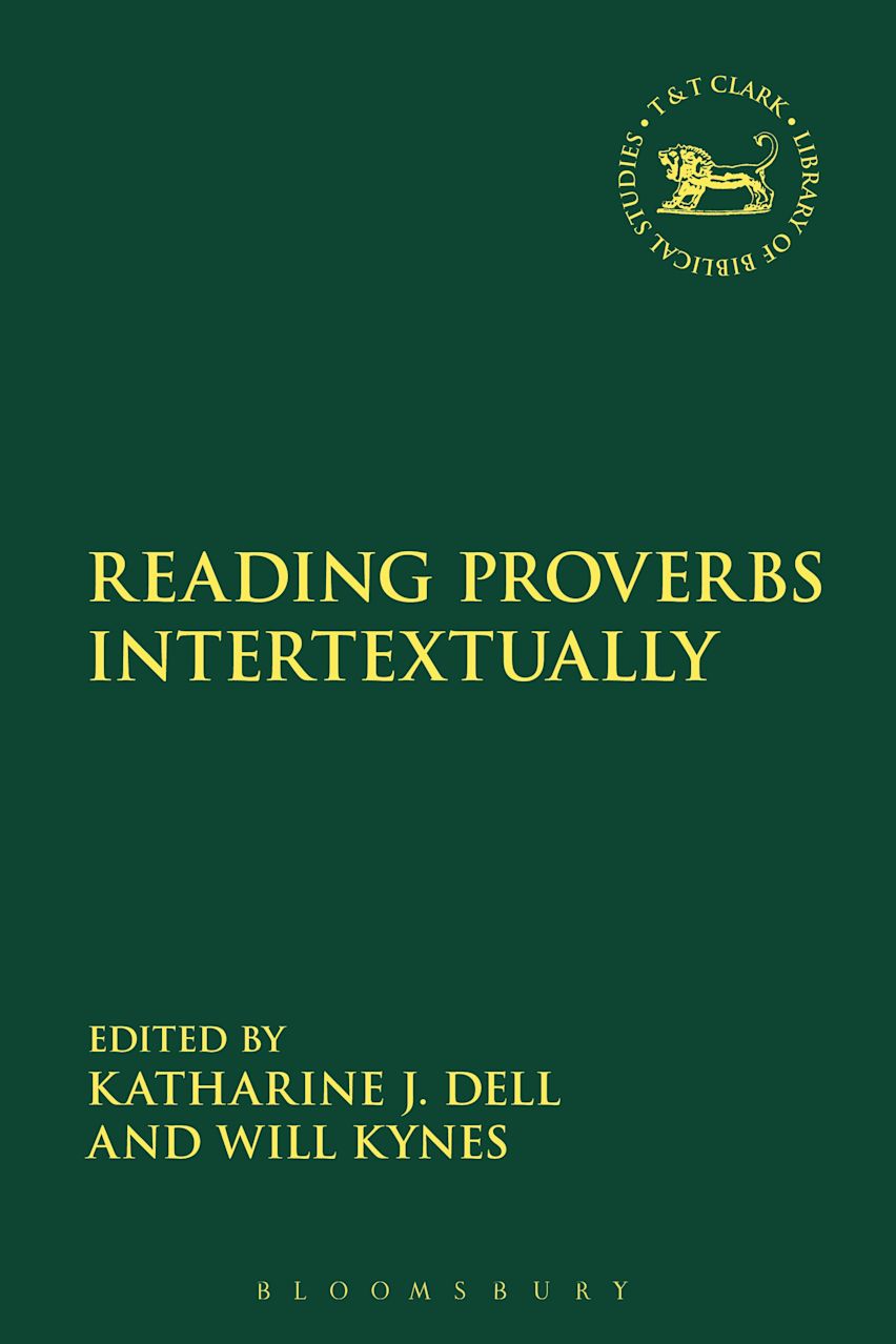 Reading Proverbs Intertextually cover
