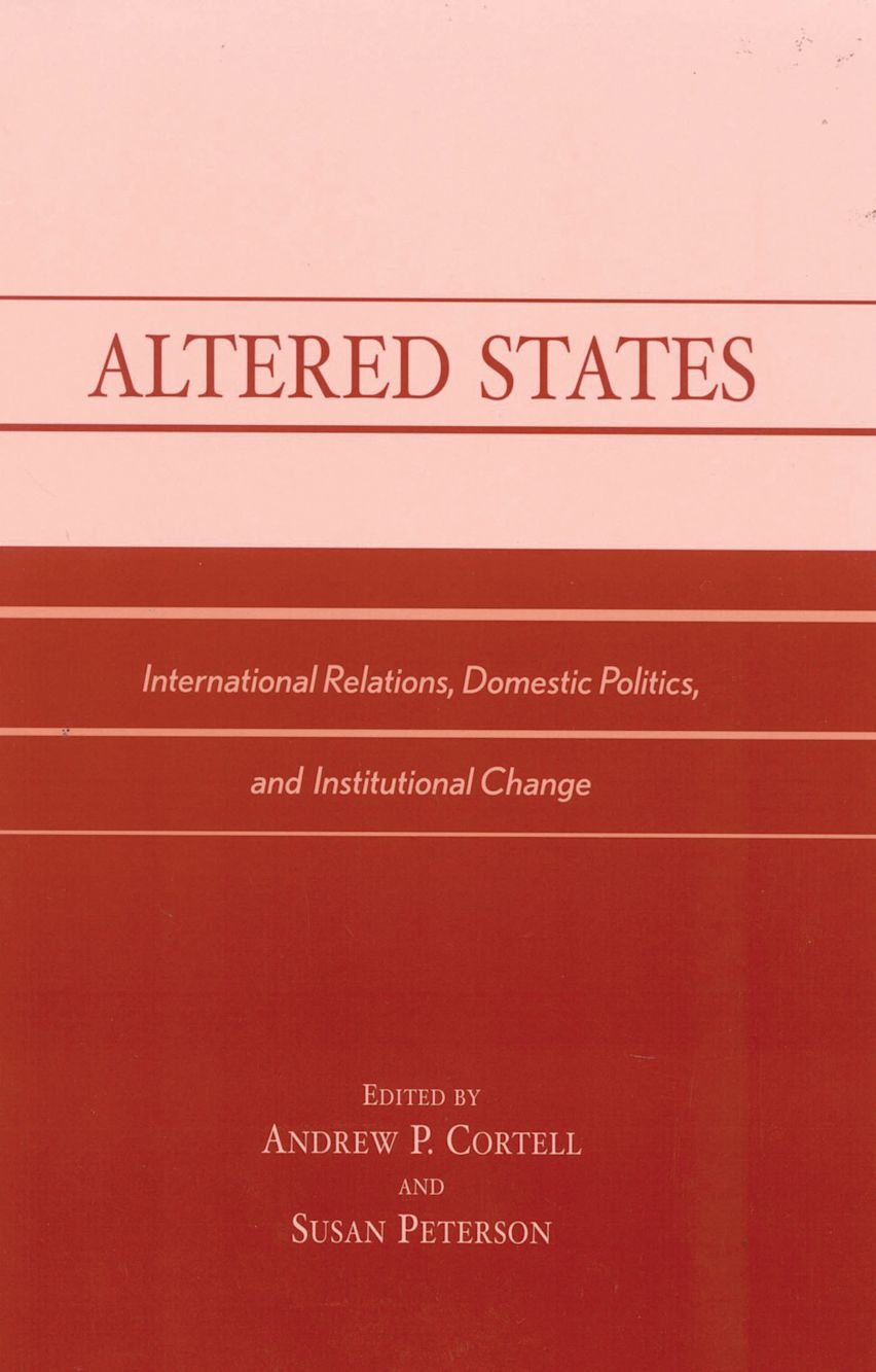 Altered States cover