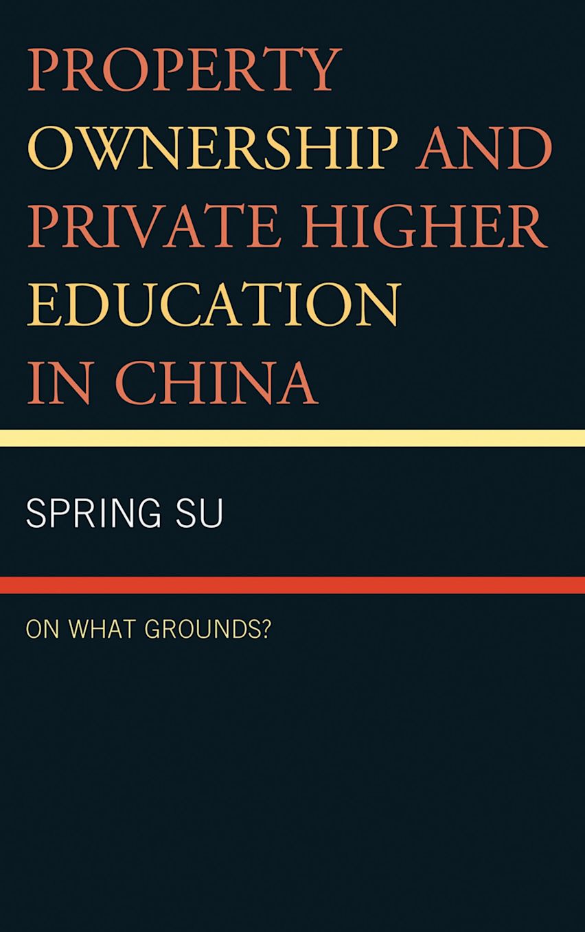 Property Ownership and Private Higher Education in China cover