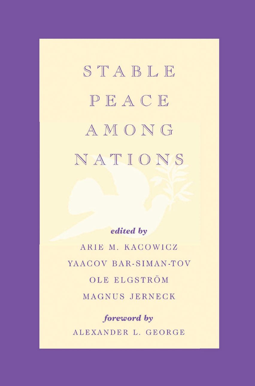 Stable Peace Among Nations cover