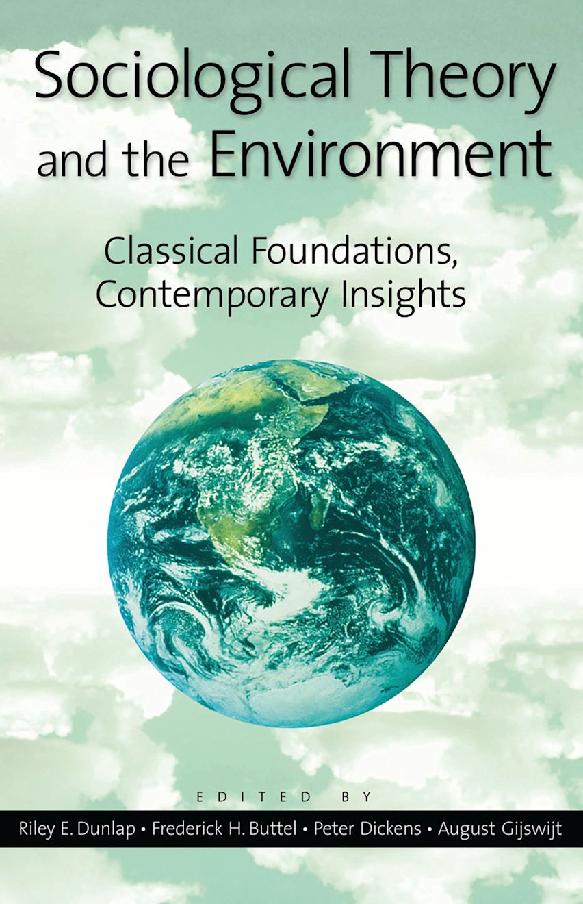 Sociological Theory and the Environment cover