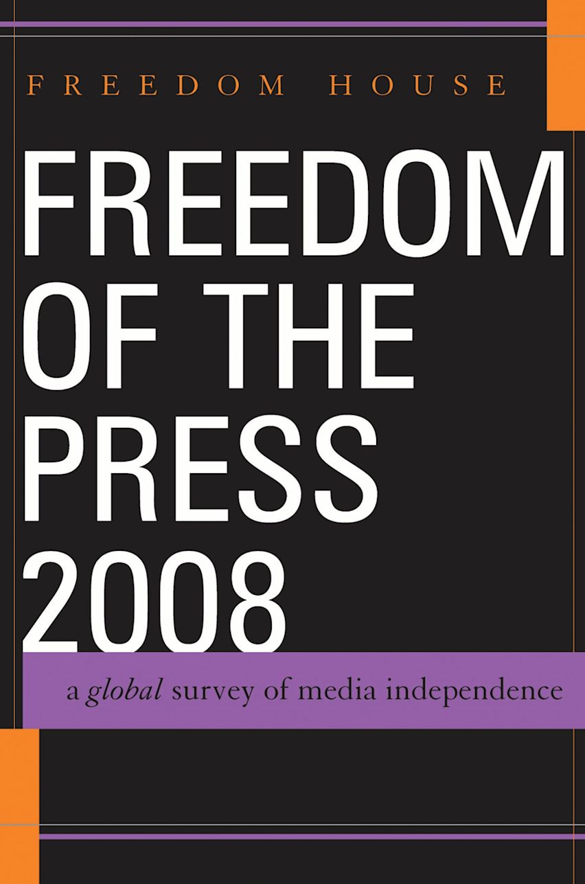 Freedom of the Press 2008 cover