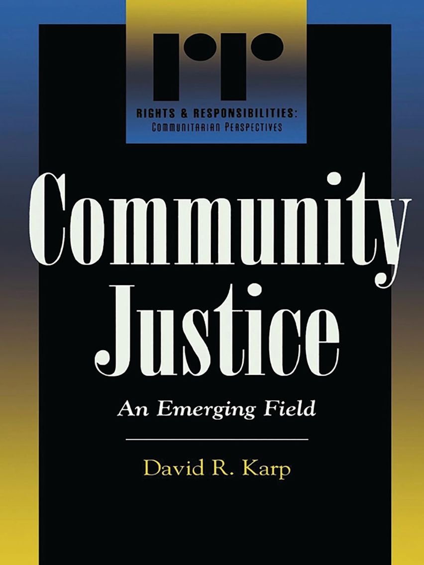 Community Justice cover