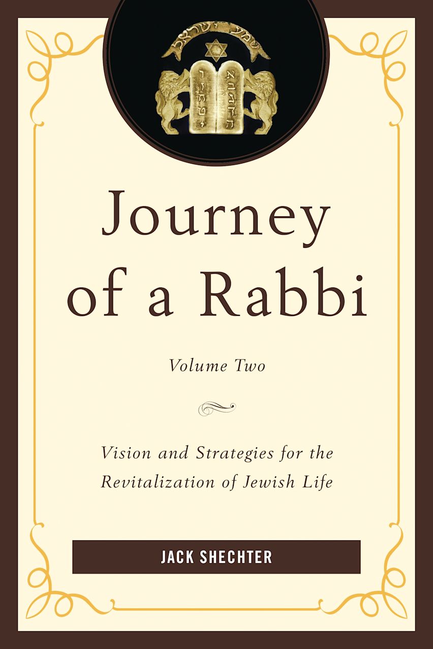 Journey of a Rabbi: Vision and Strategies for the Revitalization of ...