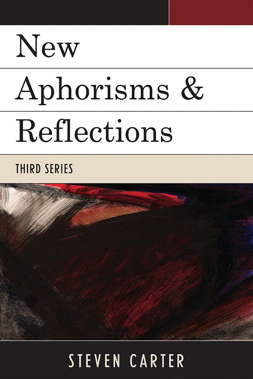New Aphorisms & Reflections cover