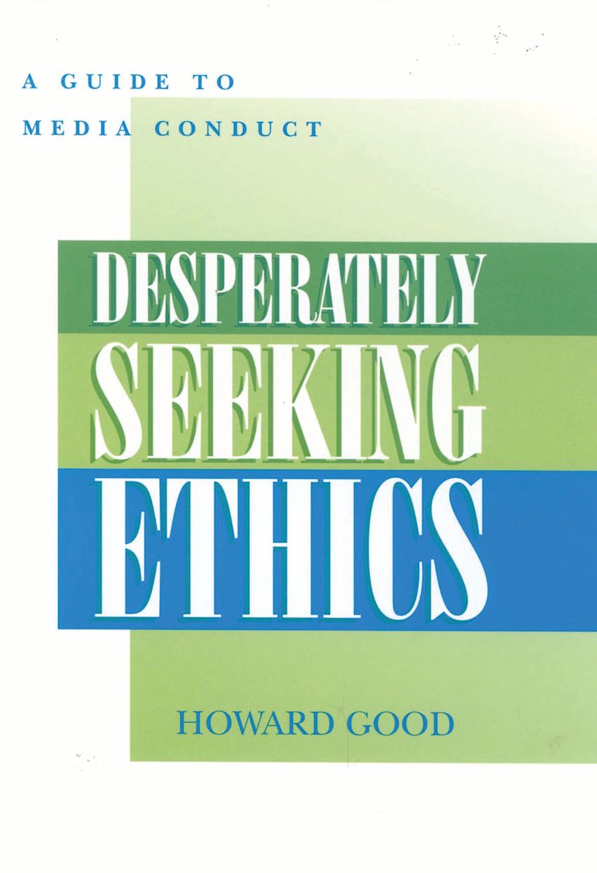 Desperately Seeking Ethics cover