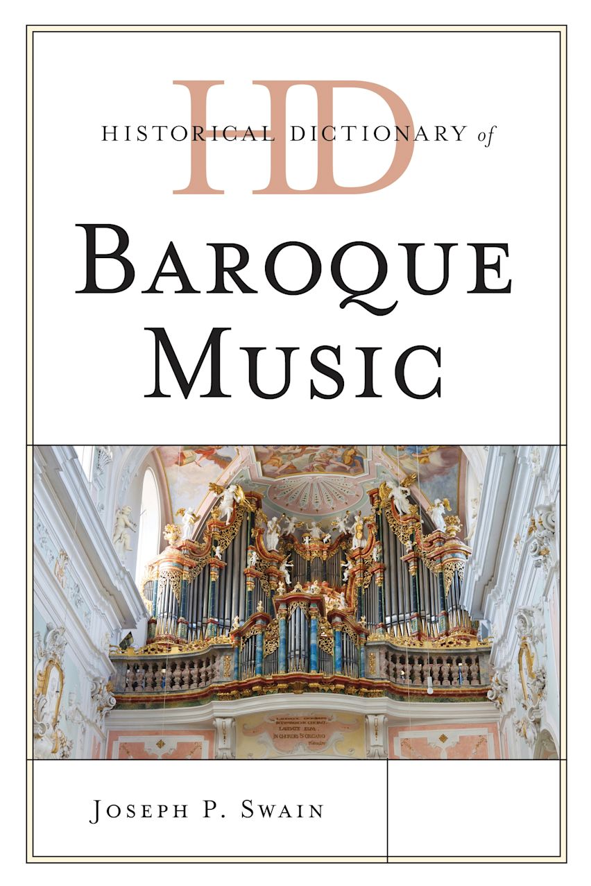 Historical Dictionary of Baroque Music cover