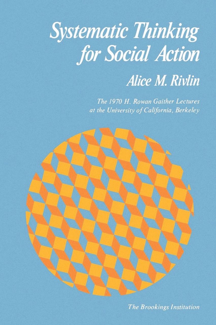 Systematic Thinking for Social Action cover