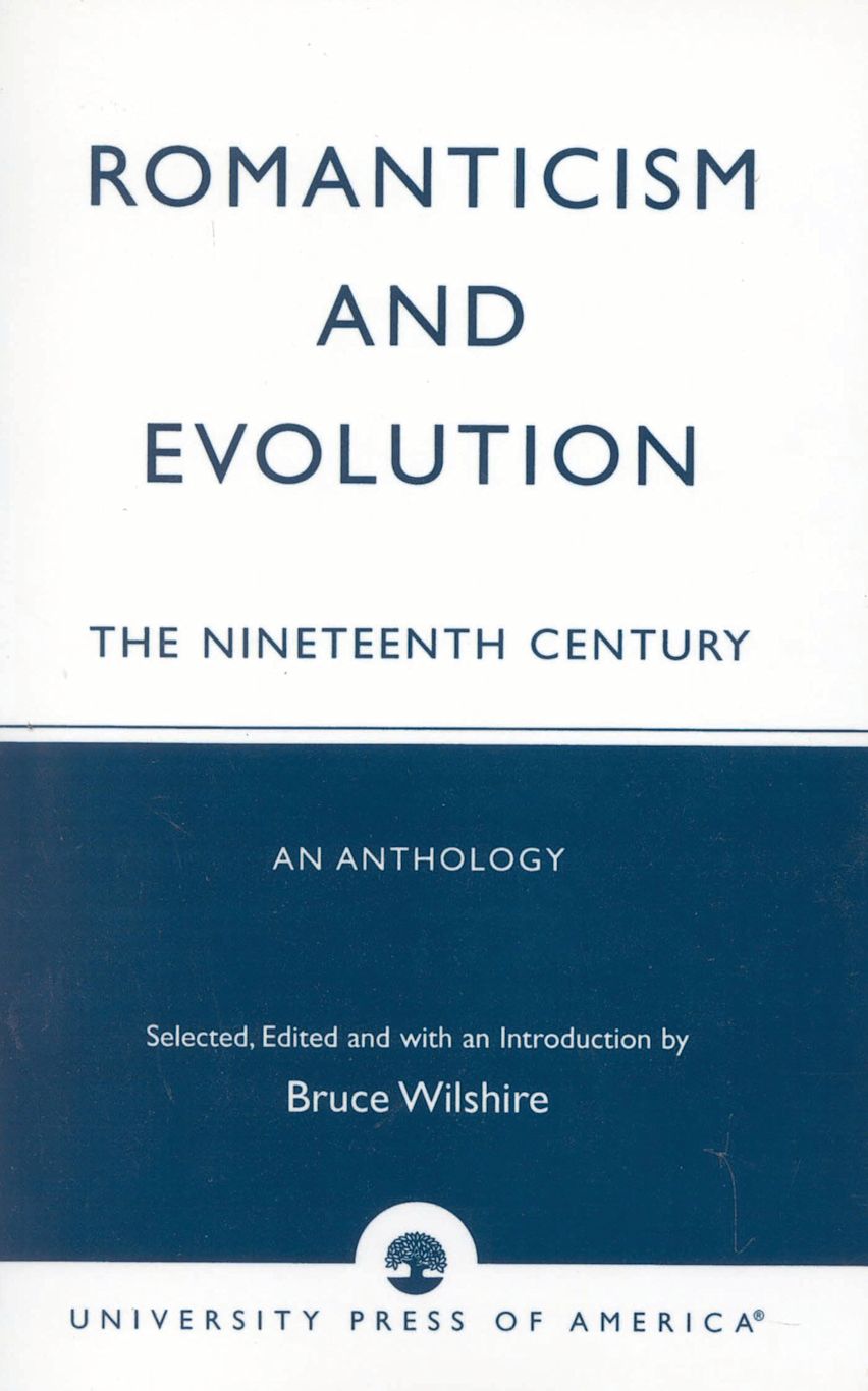 Romanticism and Evolution cover