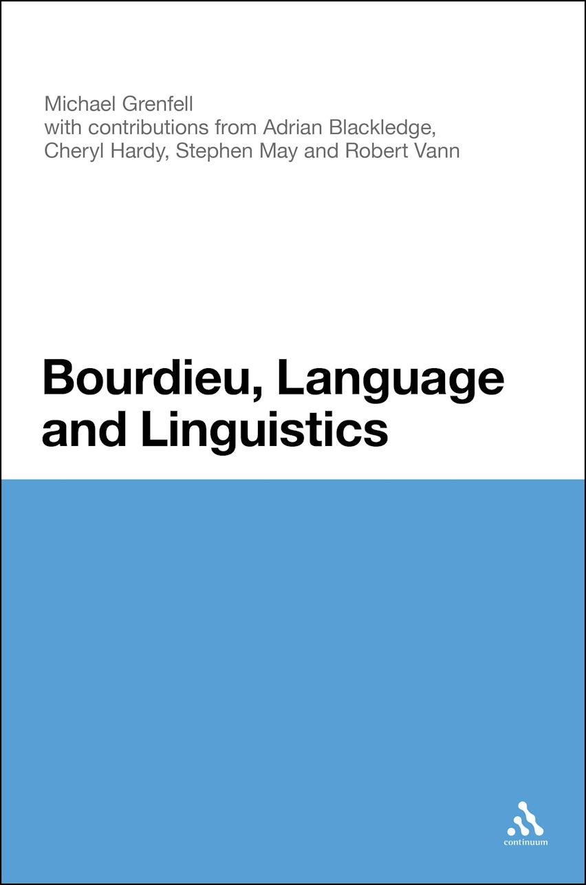 Bourdieu, Language and Linguistics cover