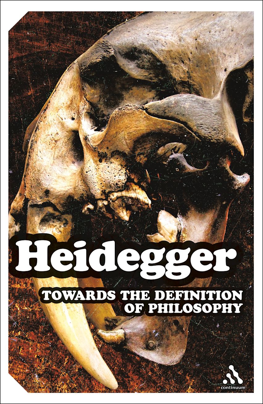 Towards the Definition of Philosophy cover