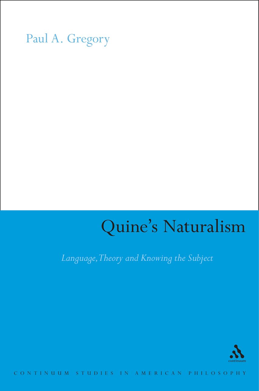 Quine's Naturalism cover