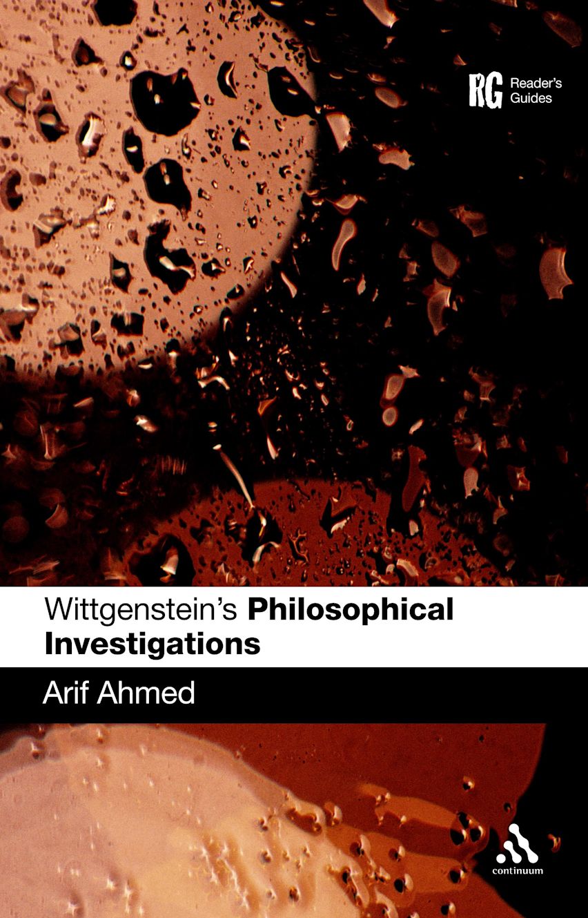 Wittgenstein's 'Philosophical Investigations' cover