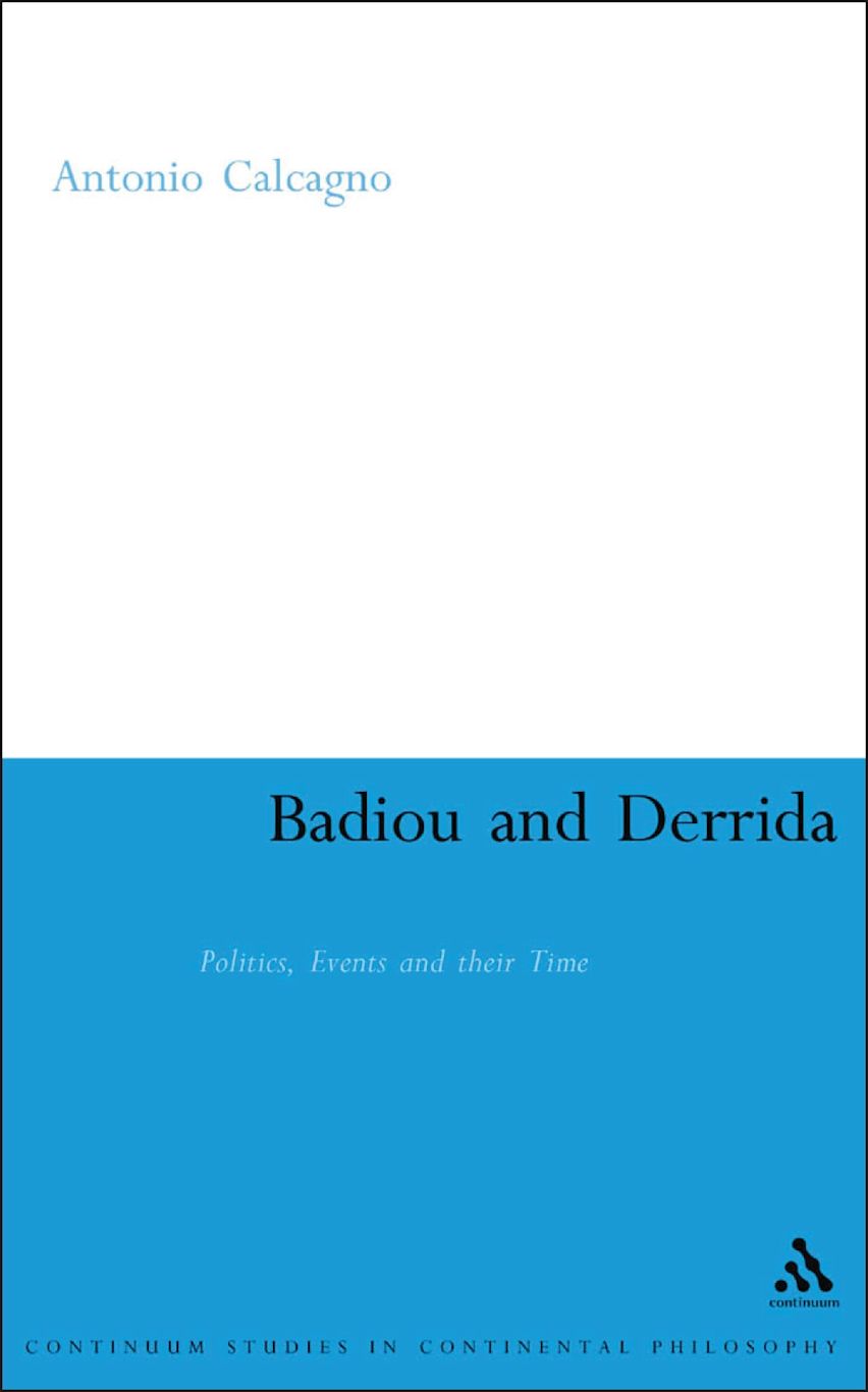 Badiou and Derrida cover