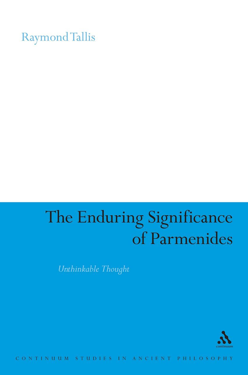 The Enduring Significance of Parmenides cover