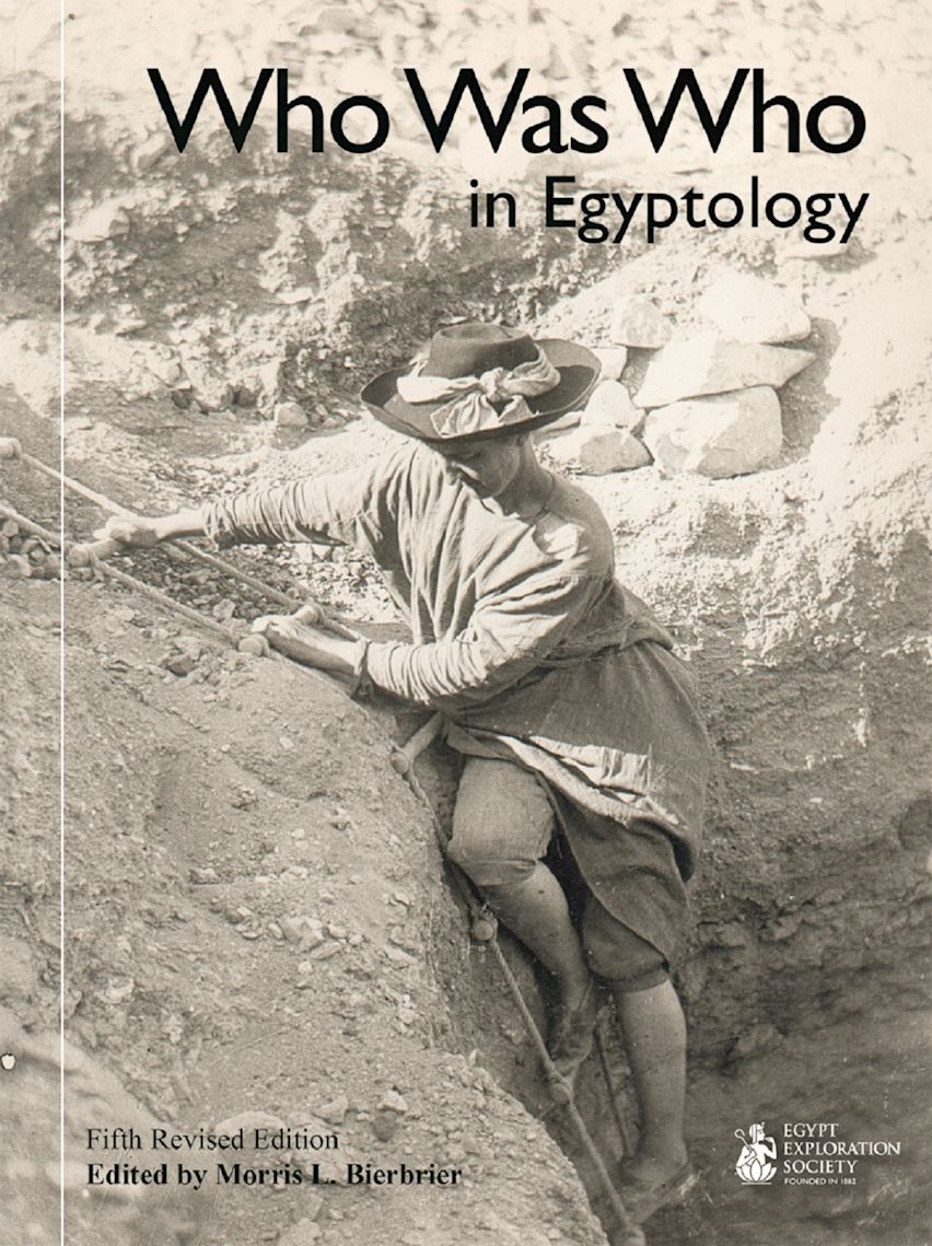 Who Was Who in Egyptology cover