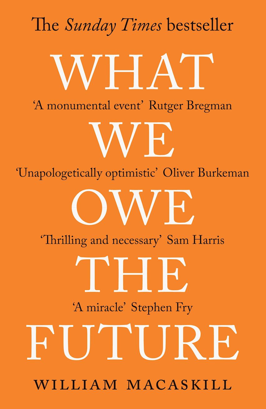 What We Owe The Future cover